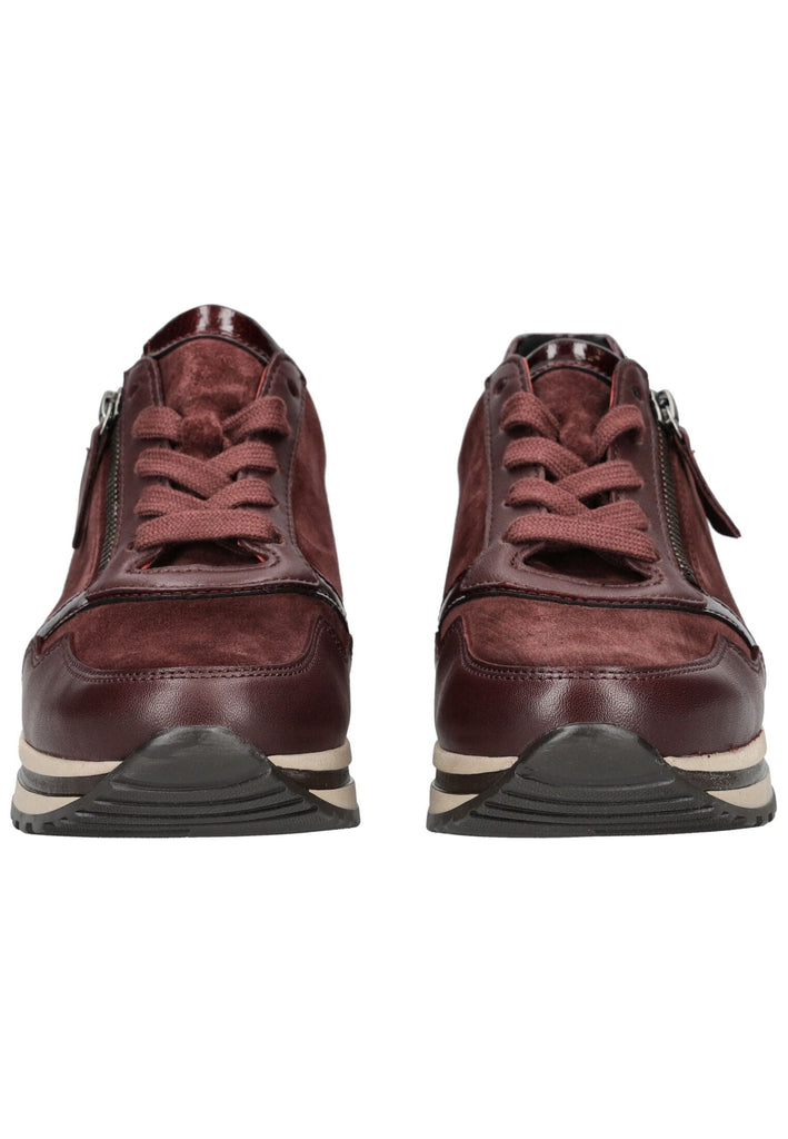 Gabor Comfort Sneaker Veloursleder Merlot