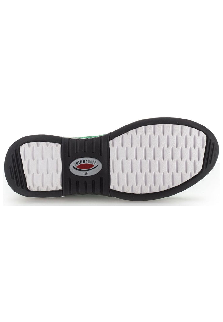 Gabor Comfort Sneaker Veloursleder/Mesh Grün