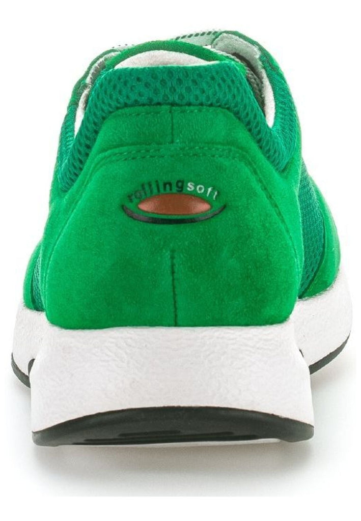 Gabor Comfort Sneaker Veloursleder/Mesh Grün