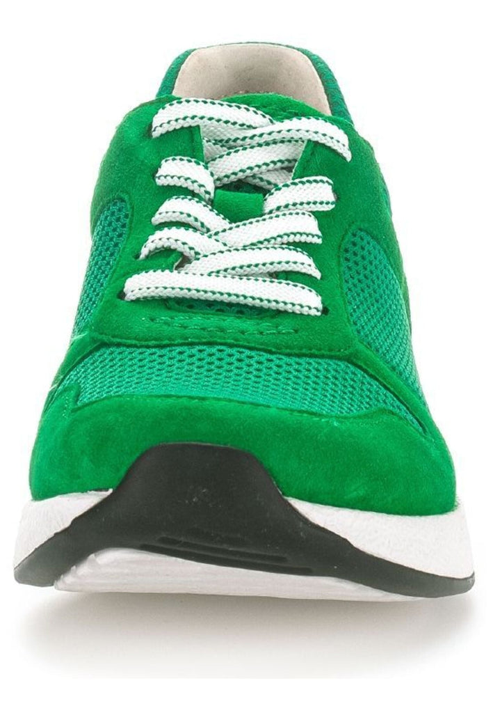 Gabor Comfort Sneaker Veloursleder/Mesh Grün