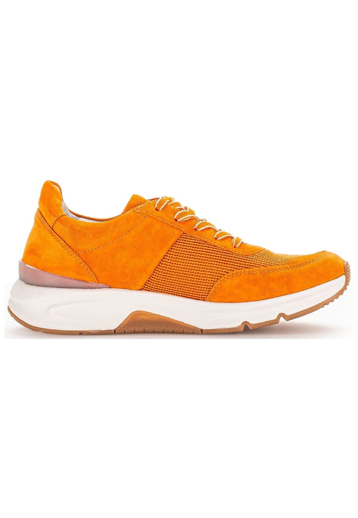 Gabor Comfort Sneaker Veloursleder/Mesh Orange