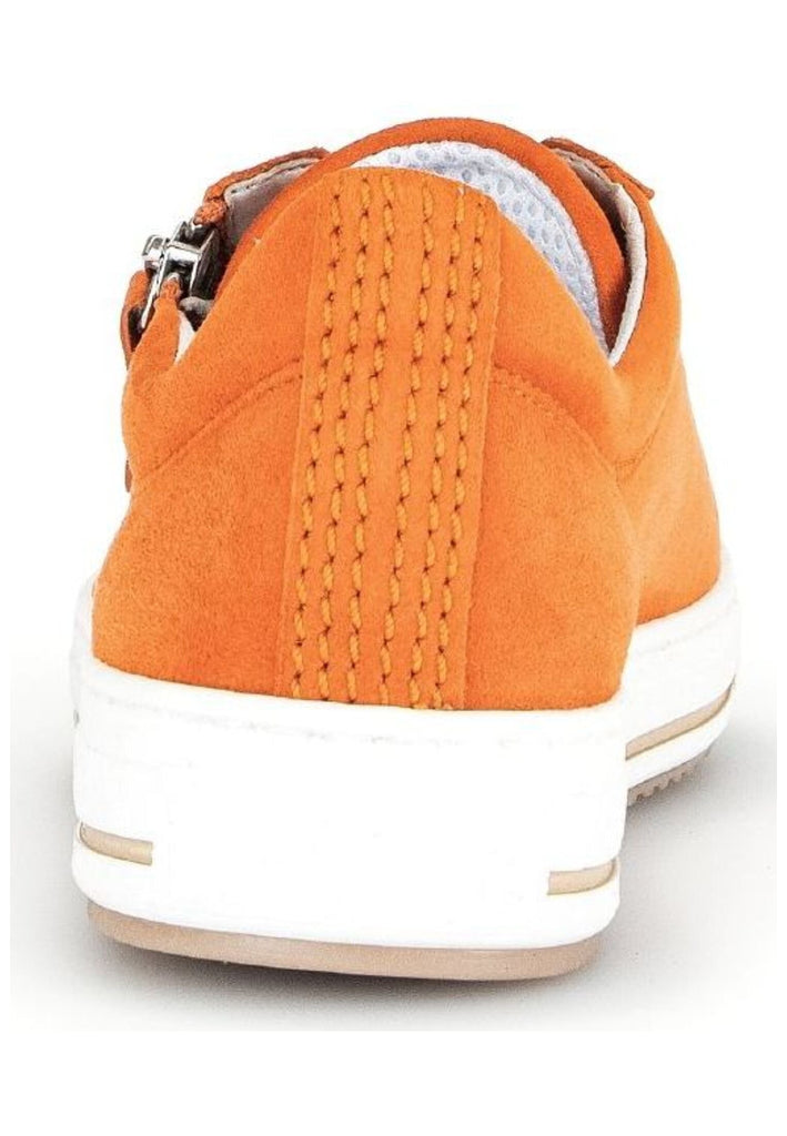 Gabor Comfort Sneaker Veloursleder Orange
