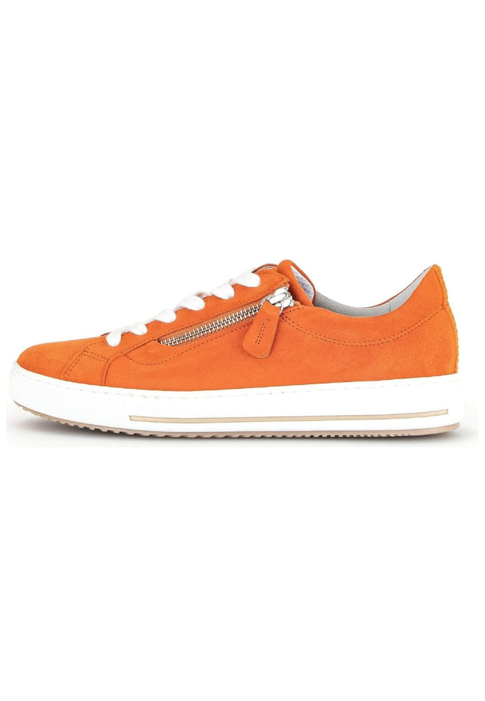 Gabor Comfort Sneaker Veloursleder Orange