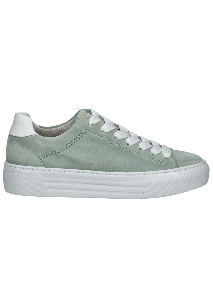 Gabor Comfort Sneaker Veloursleder Pistachio