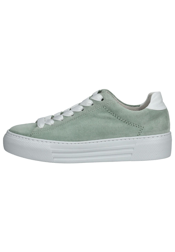 Gabor Comfort Sneaker Veloursleder Pistachio