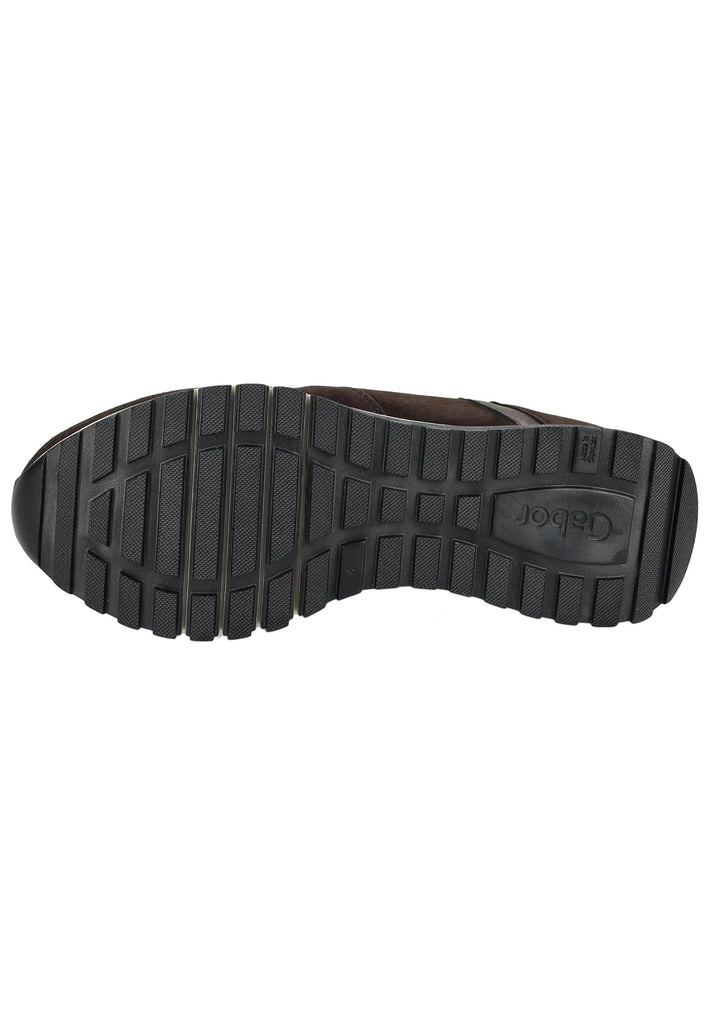 Gabor Comfort Sneaker Veloursleder/Textil Braun/Orange