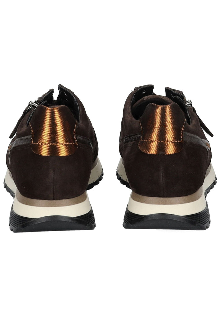 Gabor Comfort Sneaker Veloursleder/Textil Braun/Orange