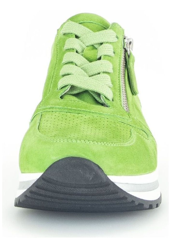 Gabor Comfort Sneaker Veloursleder/Textil Grün/Kombi