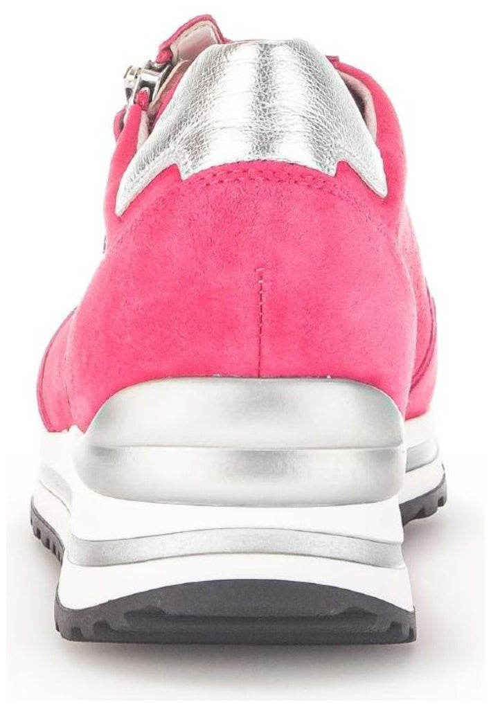 Gabor Comfort Sneaker Veloursleder/Textil Pink