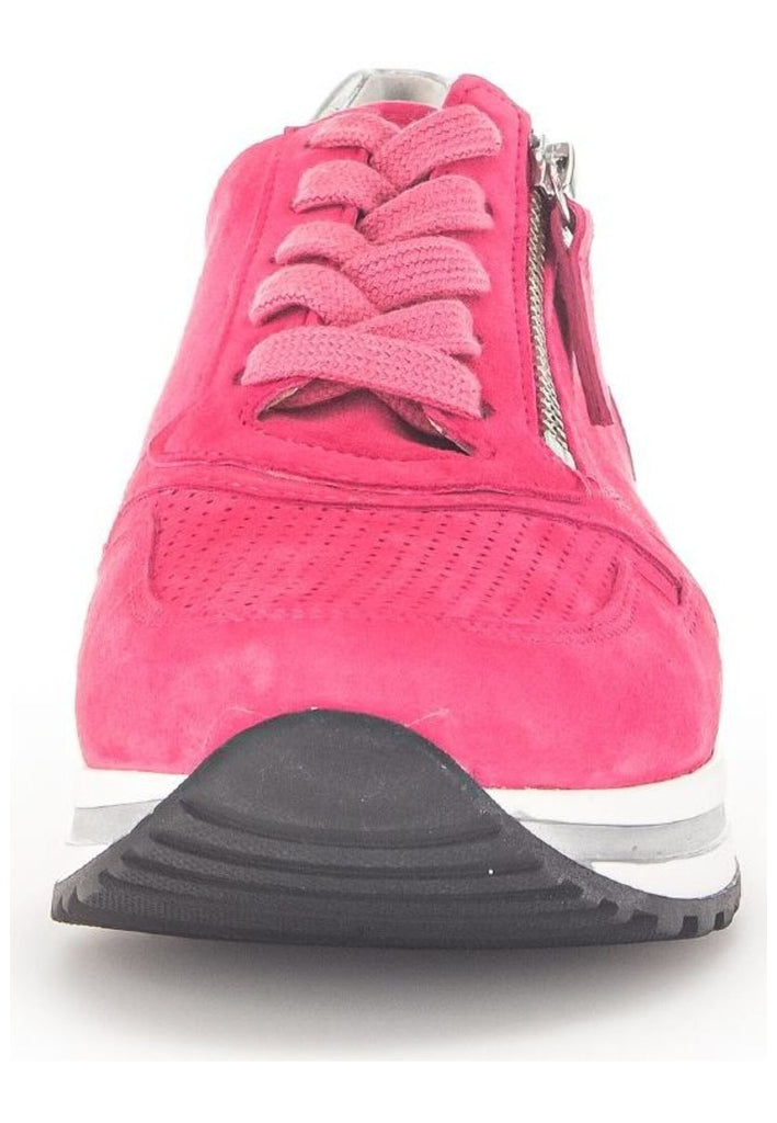 Gabor Comfort Sneaker Veloursleder/Textil Pink