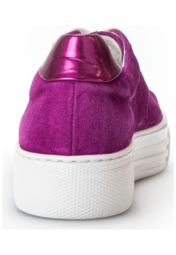 Gabor Comfort Sneaker Veloursleder Violett/Pink