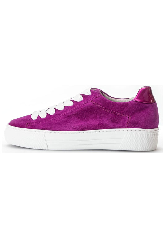 Gabor Comfort Sneaker Veloursleder Violett/Pink