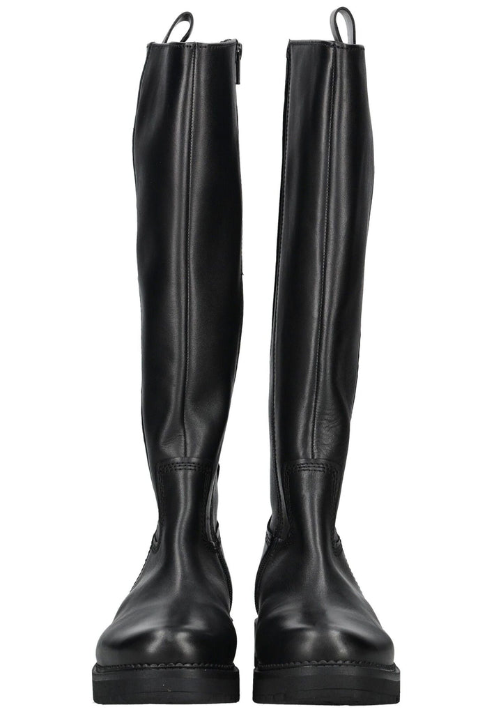 Gabor Comfort Stiefel Glattleder Schwarz