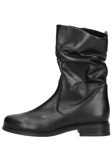 Gabor Comfort Stiefel Leder Schwarz