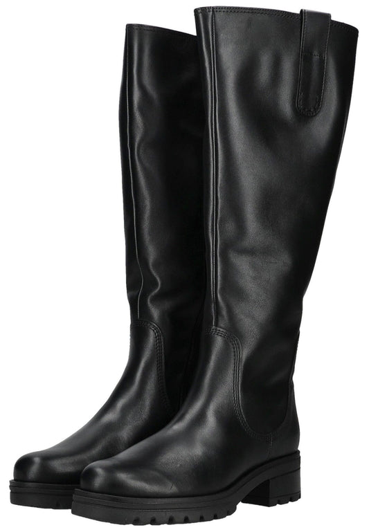 Gabor Comfort Stiefel Leder Schwarz