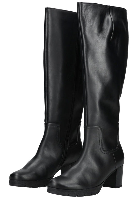 Gabor Comfort Stiefel Leder Schwarz