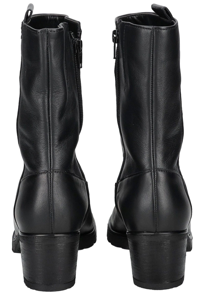 Gabor Comfort Stiefel Leder Schwarz Warmfutter
