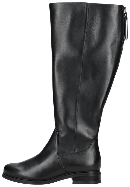 Gabor Comfort Stiefel Leder Schwarz Warmfutter