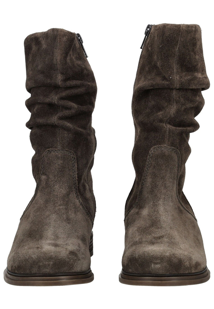 Gabor Comfort Stiefel Veloursleder Braun