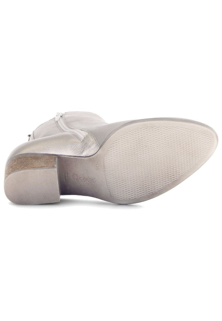 Gabor Comfort Stiefelette Glattleder Puder