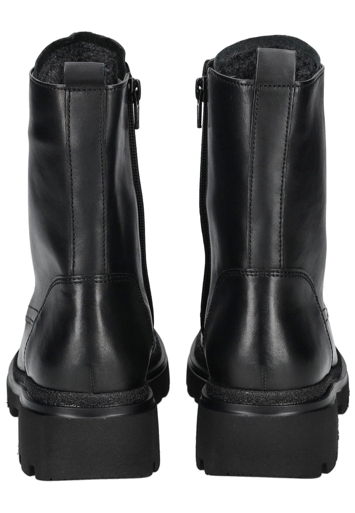 Gabor Comfort Stiefelette Glattleder Schwarz Warmfutter