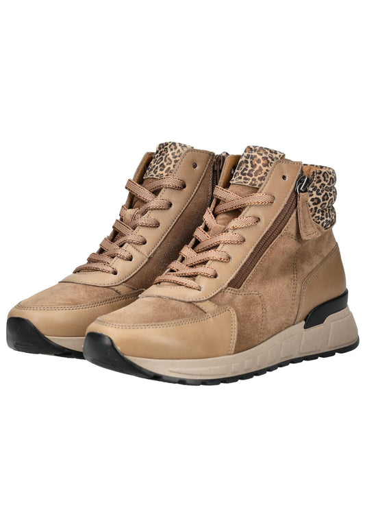 Gabor Comfort Stiefelette Leder Braun/Beige