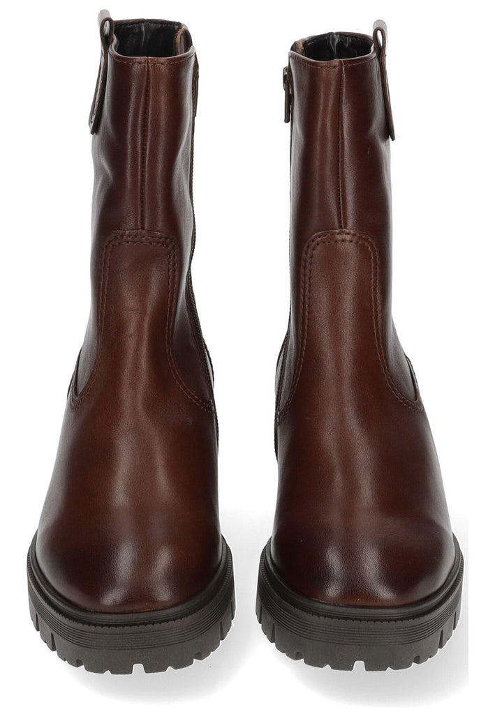 Gabor Comfort Stiefelette Leder Braun Warmfutter