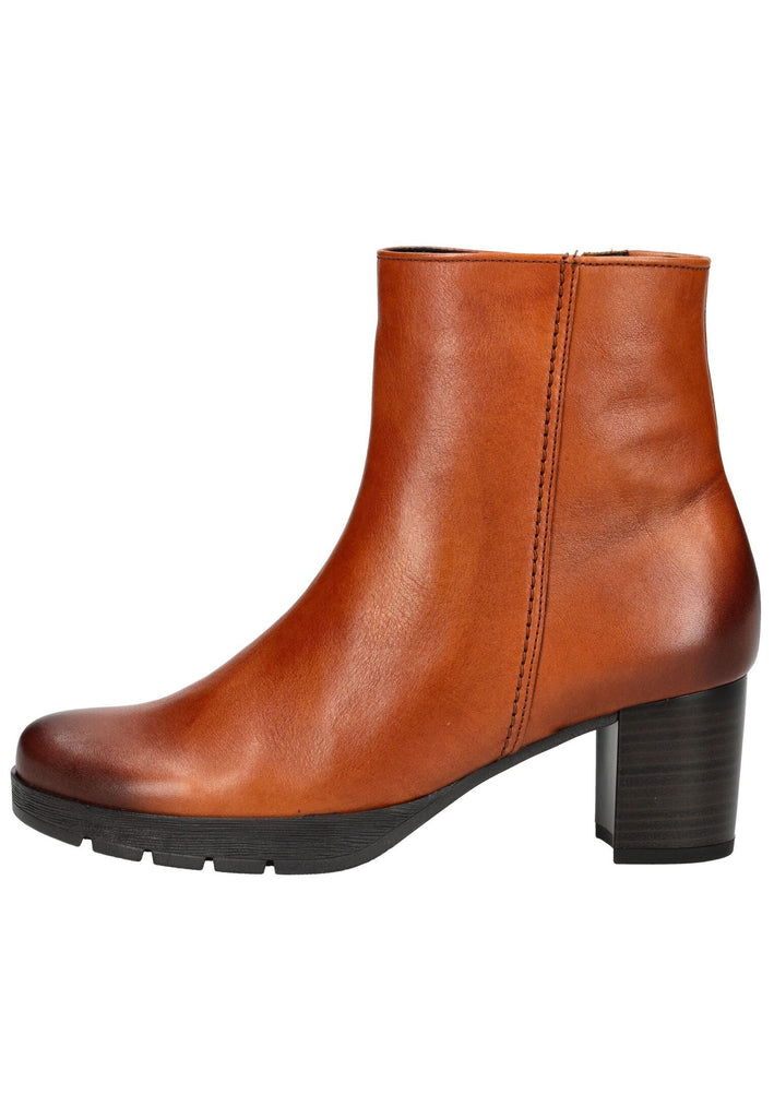 Gabor Comfort Stiefelette Leder Cognac