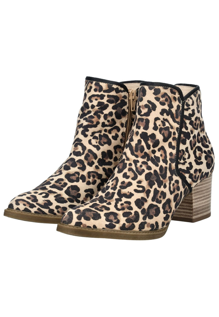 Gabor Comfort Stiefelette Leder Leopard