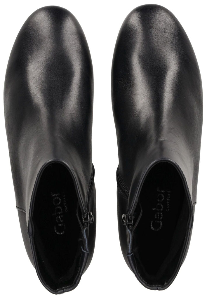 Gabor Comfort Stiefelette Leder Nachtblau