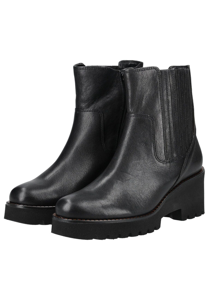 Gabor Comfort Stiefelette Leder Schwarz