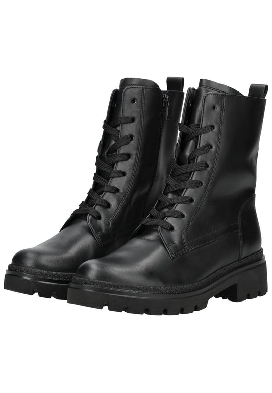 Gabor Comfort Stiefelette Leder Schwarz
