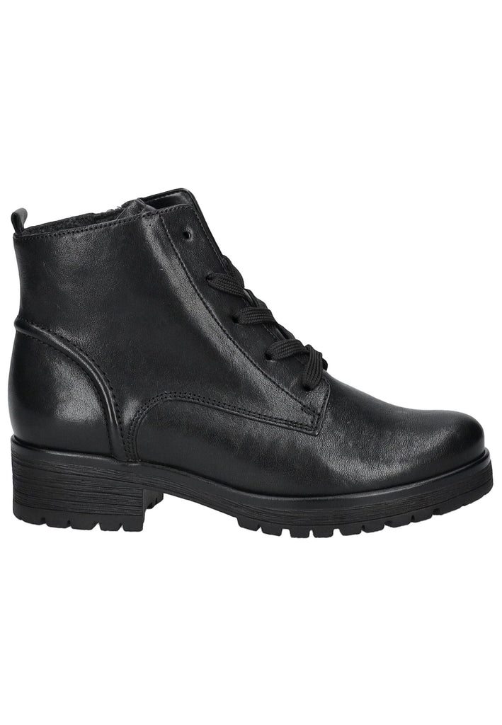 Gabor Comfort Stiefelette Leder Schwarz Warmfutter