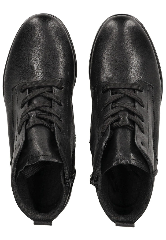 Gabor Comfort Stiefelette Leder Schwarz Warmfutter