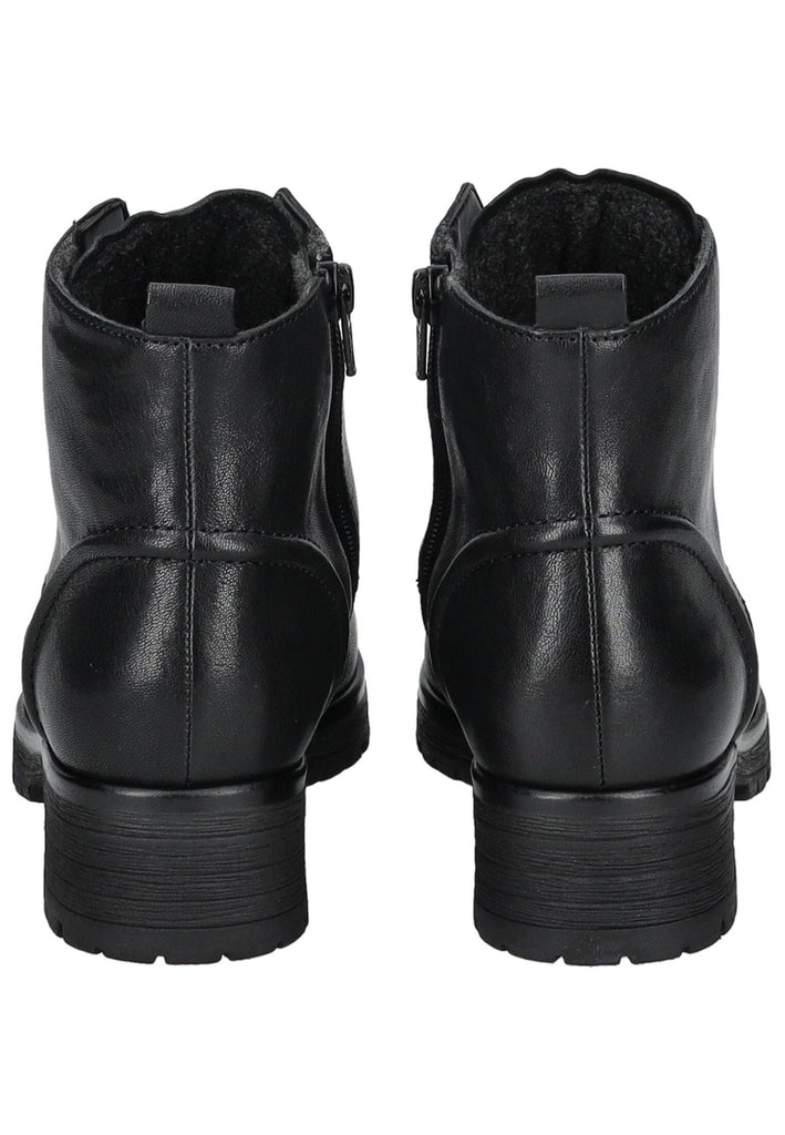 Gabor Comfort Stiefelette Leder Schwarz Warmfutter