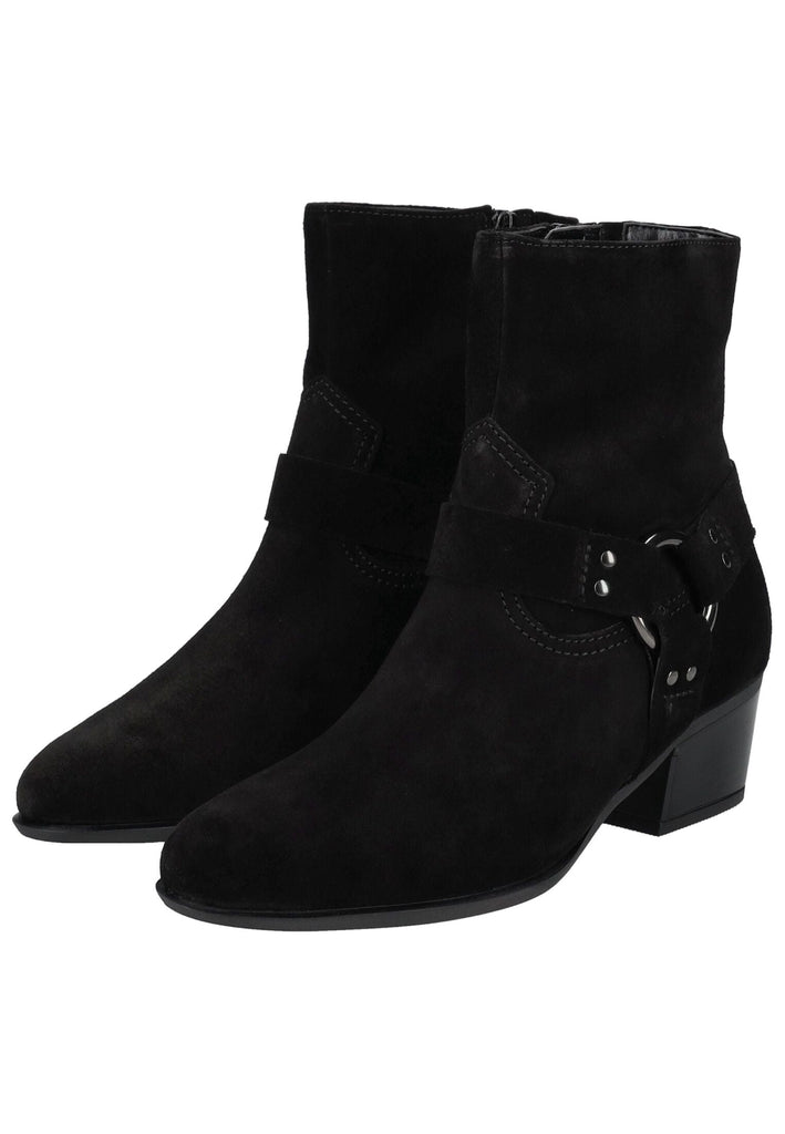 Gabor Comfort Stiefelette Leder Schwarz Warmfutter