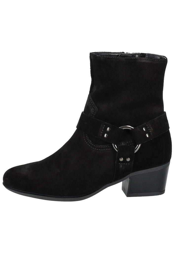 Gabor Comfort Stiefelette Leder Schwarz Warmfutter