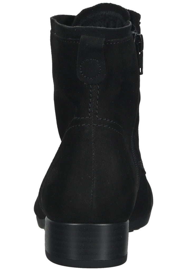 Gabor Comfort Stiefelette Leder Schwarz Warmfutter