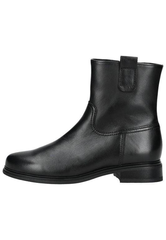 Gabor Comfort Stiefelette Leder Schwarz Warmfutter