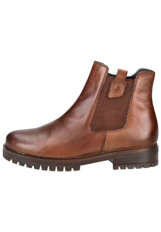 Gabor Comfort Stiefelette Leder/Textil Camel
