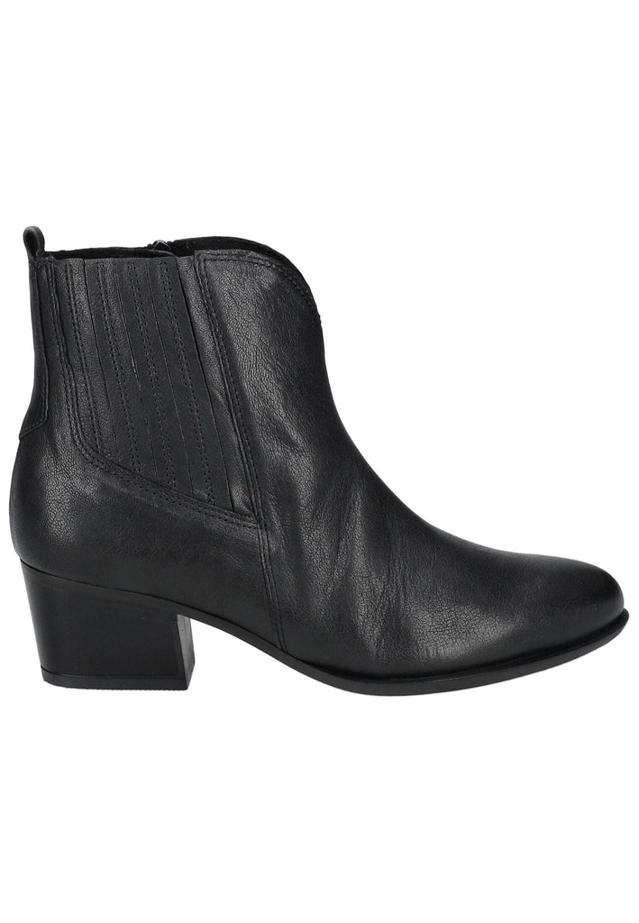 Gabor Comfort Stiefelette Leder/Textil Schwarz Warmfutter