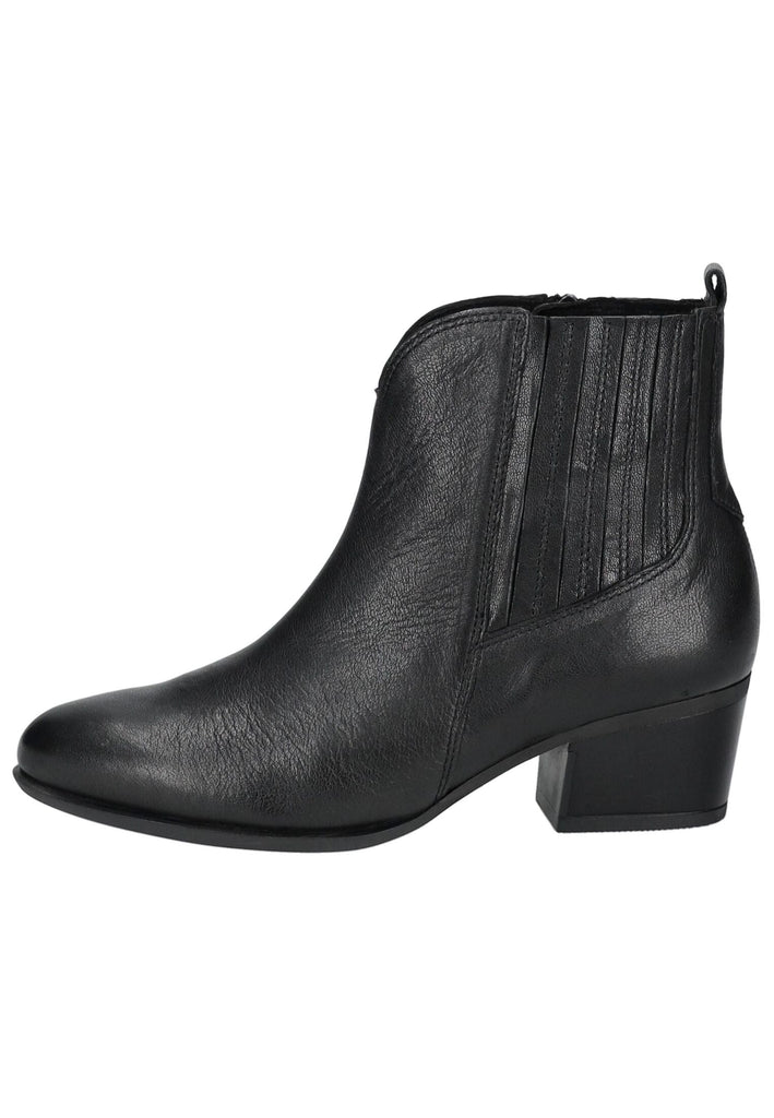 Gabor Comfort Stiefelette Leder/Textil Schwarz Warmfutter