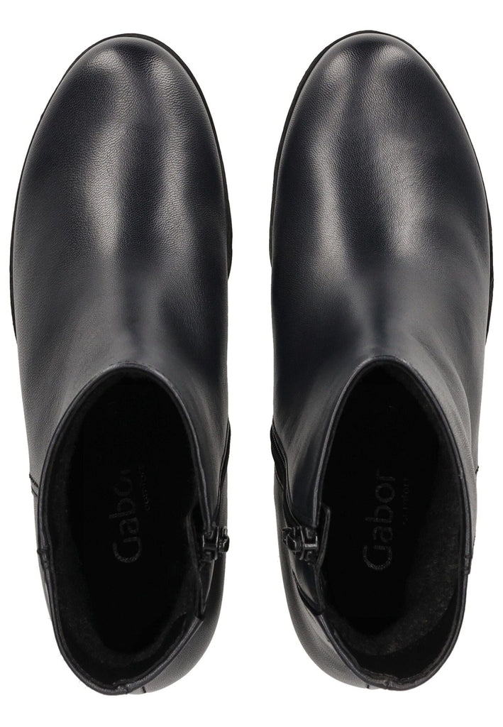 Gabor Comfort Stiefelette Nappaleder Nachtblau Warmfutter