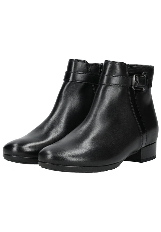 Gabor Comfort Stiefelette Nappaleder Schwarz