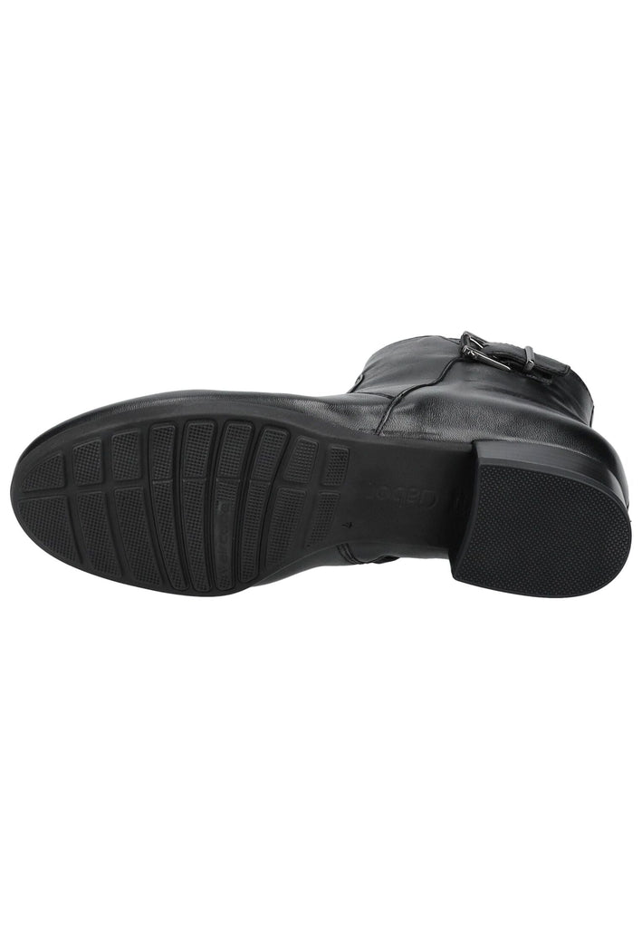 Gabor Comfort Stiefelette Nappaleder Schwarz Warmfutter