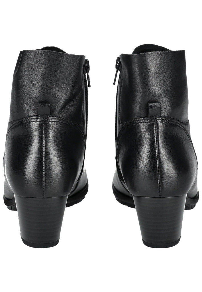 Gabor Comfort Stiefelette Nappaleder Schwarz Warmfutter