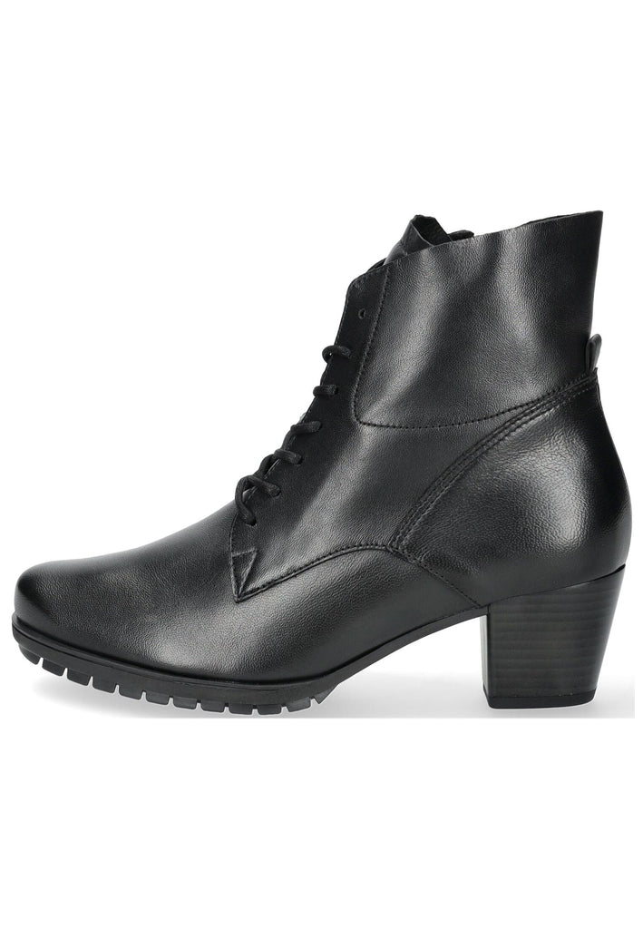 Gabor Comfort Stiefelette Nappaleder Schwarz Warmfutter