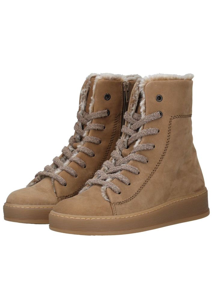 Gabor Comfort Stiefelette Nubukleder Beige