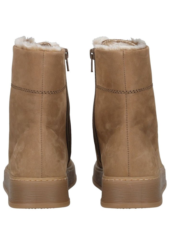 Gabor Comfort Stiefelette Nubukleder Beige