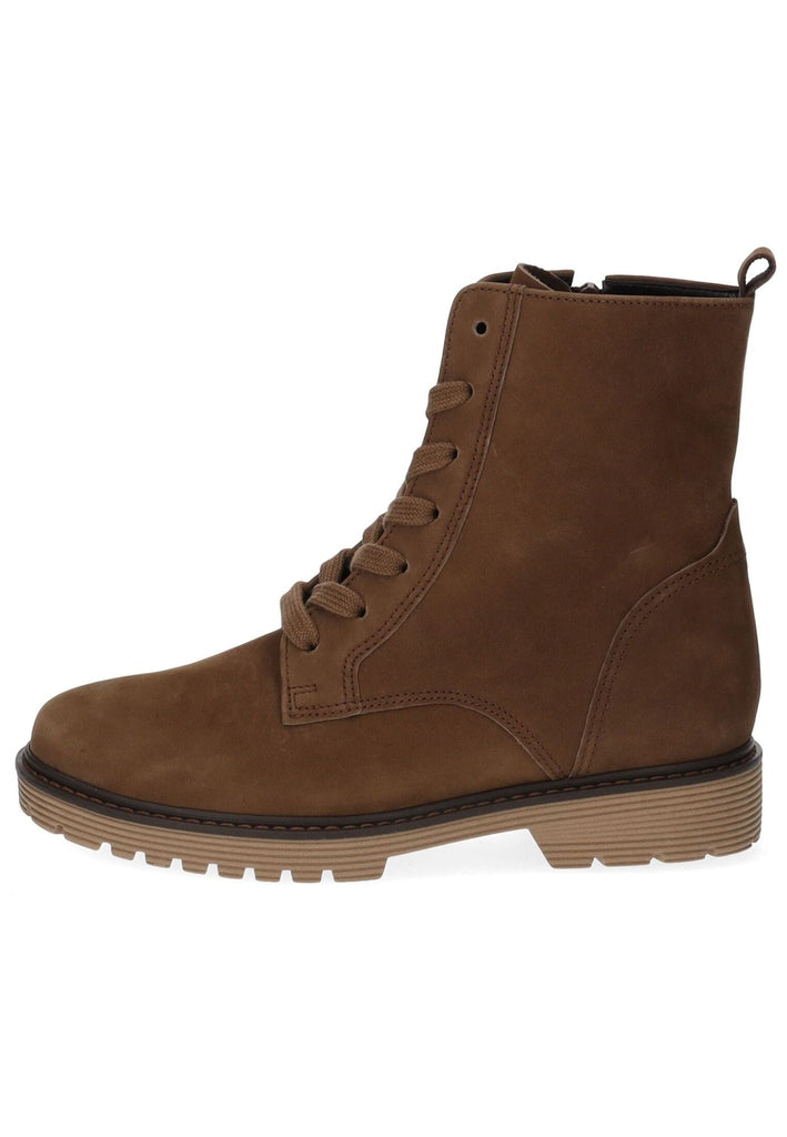 Gabor Comfort Stiefelette Nubukleder Whisky Warmfutter